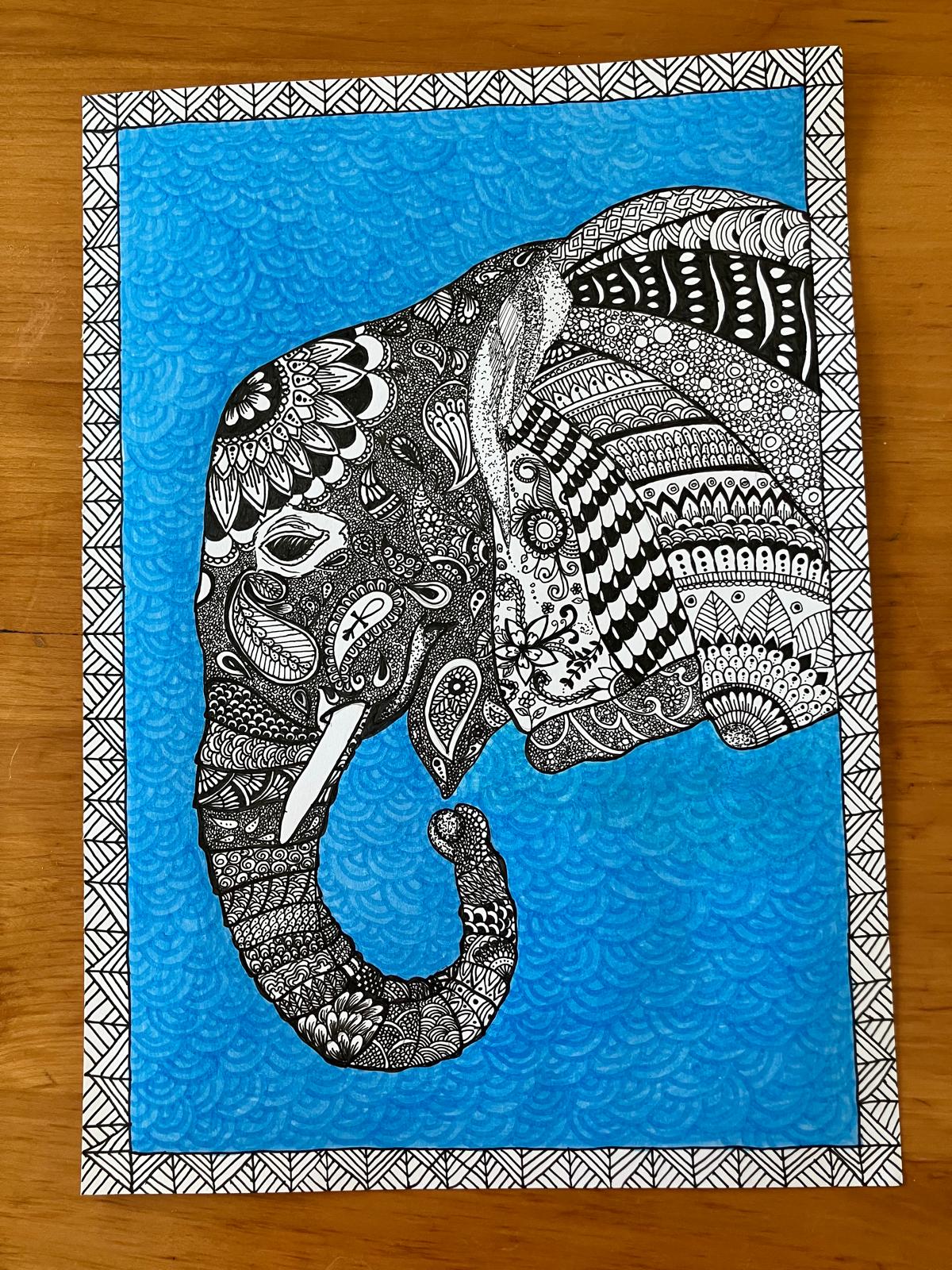 Zentangle art