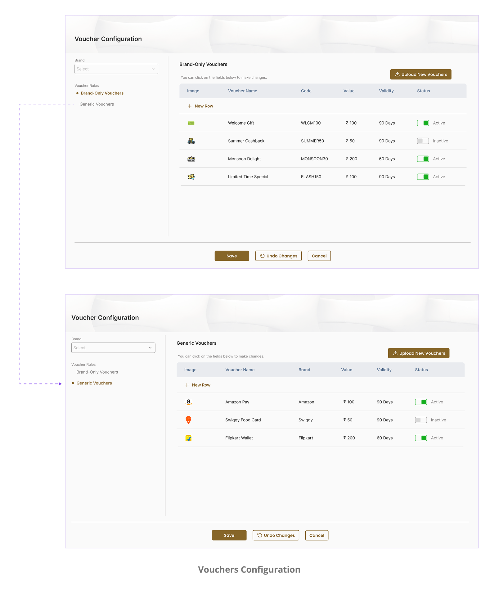 Scalable design patterns and modular layouts across the platform